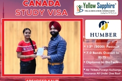 arshdeep-kaur-humber-college-canada-study-visa