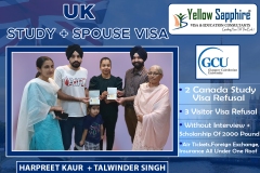 harpreet-kaur-talwinder-singh-gcu-uk-study-and-spouse-visa